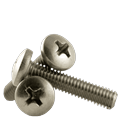 #4-40 x 1/4 Machine Screw Stainless Steel (18-8) Phillips Pan Head (inch) Head Style: Pan (QUANTITY: 1000) Drive: Phillips Thread: Coarse Thread (UNC) Fully Threaded