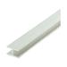 Outwater Aluminum H Channel Fits Material 1/4 Inch Thick Mill Finish Aluminum Divider Moulding 36 Inch Length (Pack of 4)