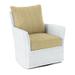 Armchair - Braxton Culler Lanai 28" Wide Swivel Down Cushion Armchair Polyester/Cotton/Rattan/Wicker/Other Performance Fabrics | Wayfair