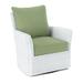 Armchair - Braxton Culler Lanai 28" Wide Swivel Down Cushion Armchair Polyester/Cotton/Rattan/Wicker/Other Performance Fabrics | Wayfair