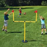 Franklin Sports kids Youth Football Goal Post Set Plastic in Black | 72 H x 48 W x 48 D in | Wayfair 14266X