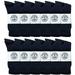 Yacht & Smith Big And Tall Mens Sport Crew Socks Wholesale Bulk (King Size) Socks, (12 Pairs Navy, Mens King Size 13-16 (Shoe Size 12-15))