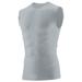 Augusta Sportswear Men's Sleeveless Compression Shirt S Silver