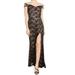 Gown Dress Nude Junior Double-Strap Floral Lace 11