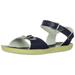 Salt Water Sandals 1707-NAVY: by Hoy Shoe Surfer Navy Blue Sandal (5 M US Toddler)