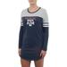 Texas A&M Aggies Concepts Sport Women's Chateau Knit Long Sleeve Nightshirt - Charcoal/Gray