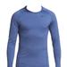 Nike Pro Warm Long Sleeve Top, Blue, 2XL