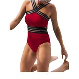 FINELOOK Women One Piece Swimsuit Monokini Push Up Bathing Suit