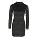 Dewadbow Women Long Sleeves Bodycon Cocktail Party Evening Club Mini Dress