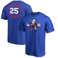 Ben Simmons Philadelphia 76ers Fanatics Branded Round About Name & Number T-Shirt - Royal