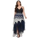 Ever-Pretty V-Neck Sexy Cocktail Dress Wedding Party Dresses 212B2 Navy Blue US20