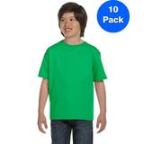 Boys DryBlend? 5.6 oz., 50/50 T-Shirt 10 Pack