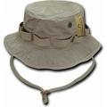 RapDom Vintage Washed Jungle Mens Boonie Hat [Khaki - M]