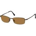 Rodenstock R1207 G Men's Rectangular Brown Frame Sunglasses