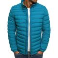 Peroptimist Men's Down Jacket, Winter Lightweight Packable Coat, Breathable Ultra Light Material, 2 Handwarmer Pockets, Great for Keys, Phone, Wallet Small Items LIGHT BLUE XL