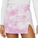 GadgetVLot Women Mini Short Skirt Tie Dye Print Skirt Bodycon Stretch High waist Casual Chic Dress Summer Clothes