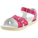 Salt Water 1418-SHINYFUCHSIA: by Hoy Shoe Sweetheart Shiny Fuschia Sandal (11 M US Little Kid)