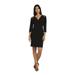 R&M Richards Womens Embellished Above Knee Special Occasion Dress