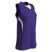 Champro Womens Decoy Racer Back Jersey Purple White Medium