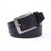 Dress Belt Men, 1.5 Wide Real Leather Classy Comfy Casual Belts For Men - Black