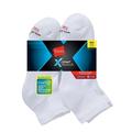 Hanes Men's 48-Pack 'BIG-TALL' X-Temp Comfort Cool Ankle Socks (White, Shoe: 12-14 / Sock: 13-15) Fresh IQ Advanced Odor Protection Technology, Extra-Thick Comfort Cooling, Reinforced Heel-Toe AC12P