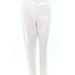 Nine West NEW White Womens Size 6 Solid Stretch Ankle Dress Pants