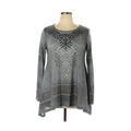 Pre-Owned Weekend Suzanne Betro Women's Size XL Long Sleeve T-Shirt