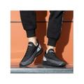 LUXUR Men's Walker Slip On Wide Width Athletic Shoes Casual Sneakers