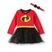 The Incredibles Long Sleeve Costume Tutu Dress with Headband (Toddler Girls)