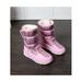 UKAP Womens Kids Mid-Calf Parent-Child Boots Waterproof Snow Shoes