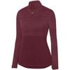 Augusta Sportswear Womens SHADOW TONAL HEATHER 1/4 ZIP PULLOVER 2909