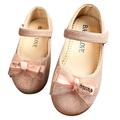 Toddler Girls Ballet Flats Shoe Lace Bow Design Princess Soft Soled Shoes