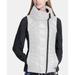 DKNY Womens Asymmetrical Zip Vest