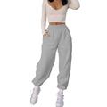 Jogger Pockets Sweatpants For Women Casual Baggy Cargo Pants Fashion Hip-Hop Pants Cool Girl Harem Pants Loungewear Trouser