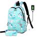 PANTIPINKY Travel Laptop Backpack with USB Charging Port & Headphone Interface Large Capacity School Backpack for College Stu