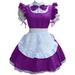 Tailored Lingerie Maid Cosplay Costume Women Headwear Apron Fake Collar Bowknot Dress