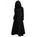 Jumper Solid Color Jacket Halloween Hunter Archer Cosplay Hooded Stretch S-5Xl Long Sleeve Casual Winter Hooded Dress