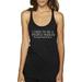 True Way 1629 - Women's Tank-Top I Used To Be A People Personâ€¦but people Ruined That for me Large Black