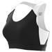 Augusta Sportswear Sports Adult Sports Bra Female Black/White Xl