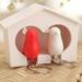 Besufy Key Holder 2Pcs Bird Keychain 1Pc Sparrow Birdhouse Home Wall Mount Key Ring Holder Decor