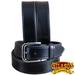 Leather Gun Holster Belt Heavy Duty Double Layer Stitched Hilason