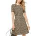 Michael Kors Womens Metallic Sweater Dress