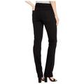 Hudson Jeans Nico Mid-Rise Straight in Black Black