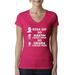 Black Pride History Rosa Sat So Martin Could Walk so 44 Could Run Pop Culture Womens Junior Fit V-Neck Tee, Raspberry, X-Large