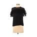 Pre-Owned J.Crew Women's Size 0 Short Sleeve Silk Top