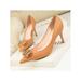 UKAP Womens Ladies Classic Pointy Toe Comfortable High Heel Dress Pump Shoes