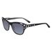 BEBE Sunglasses BB7163 001 Jet 55MM