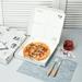 Restaurantware 50 Piece Pizza Box in Gray | 16.14 W x 16.14 D in | Wayfair RWA0852NP