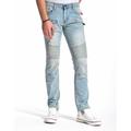 RING OF FIRE Men's 900 Series Five Pockets Moto Slim Fit Stretch Jeans Size 30 to 38