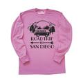 Inktastic Road Trip To San Diego Adult Long Sleeve T-Shirt Male Azalea XXXL